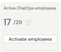 Activate ChatOps button - docs