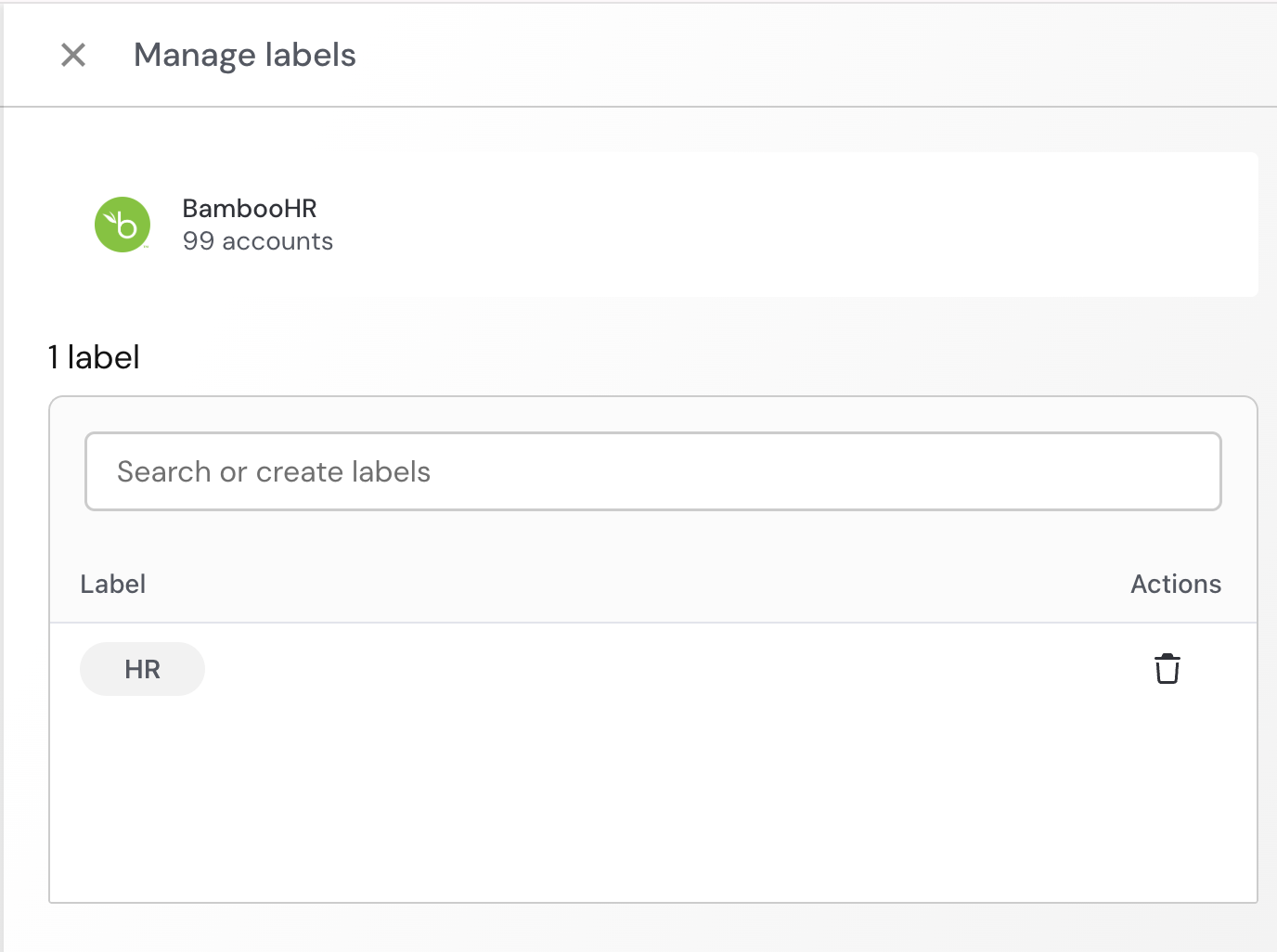 Add app labels dropdown - Manage apps and accounts - docs