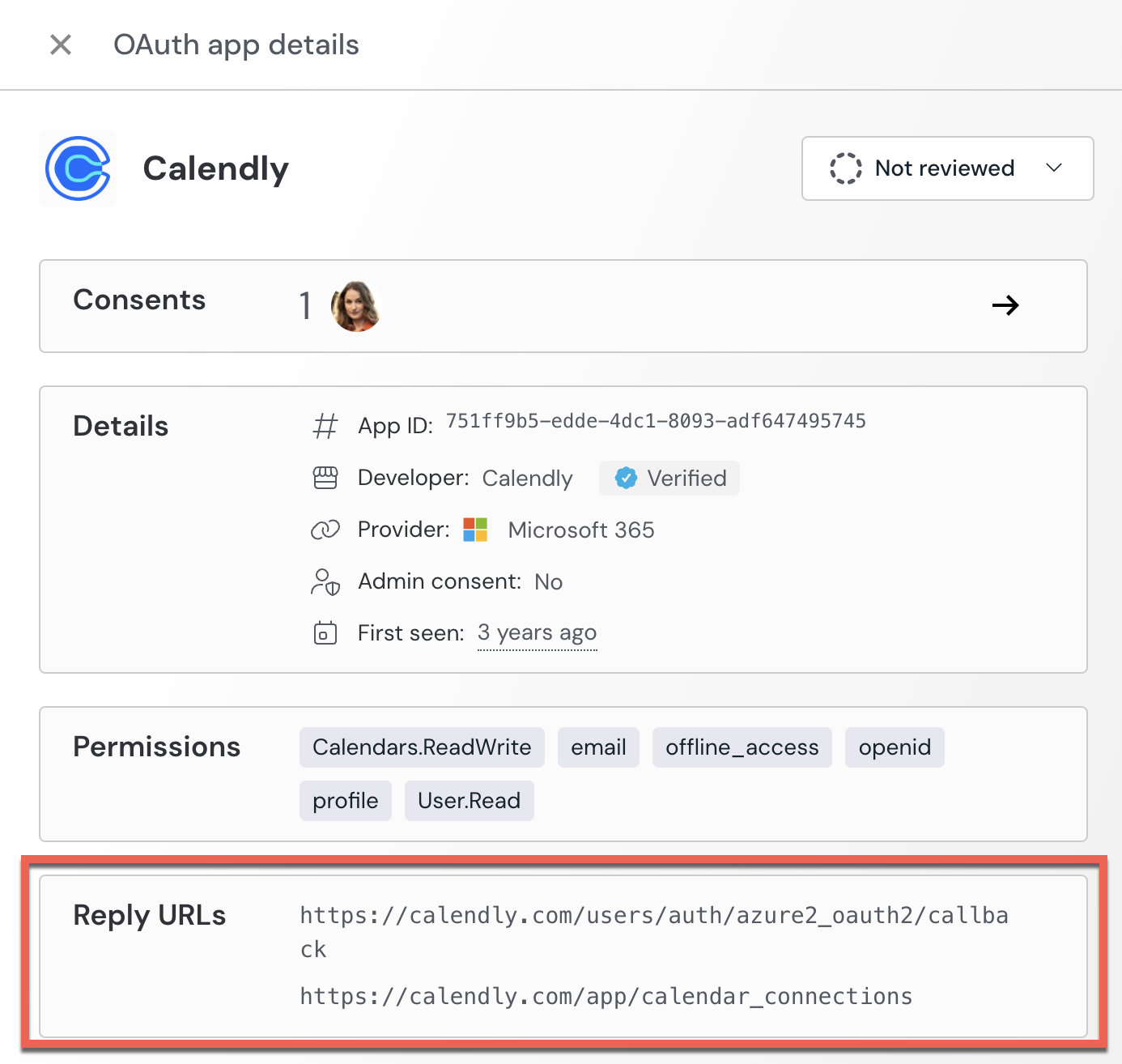 Integration details - reply url - KB 10077