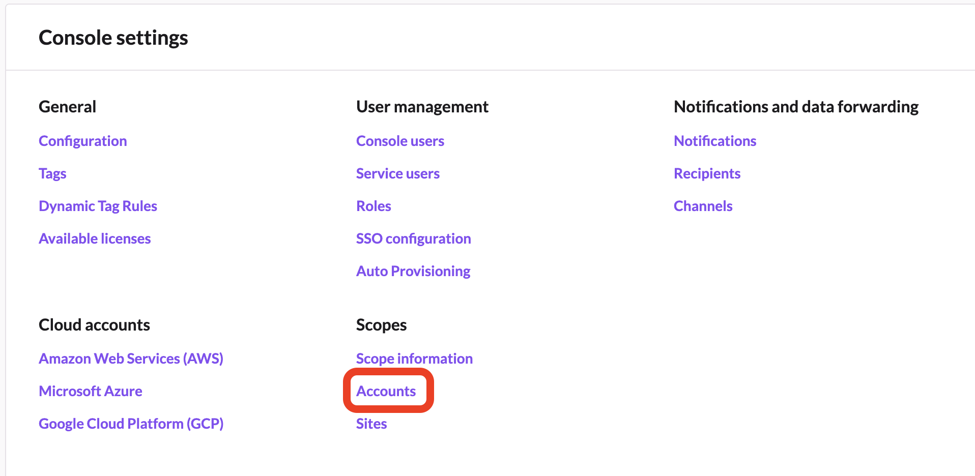 SentinelOne integration - account ID