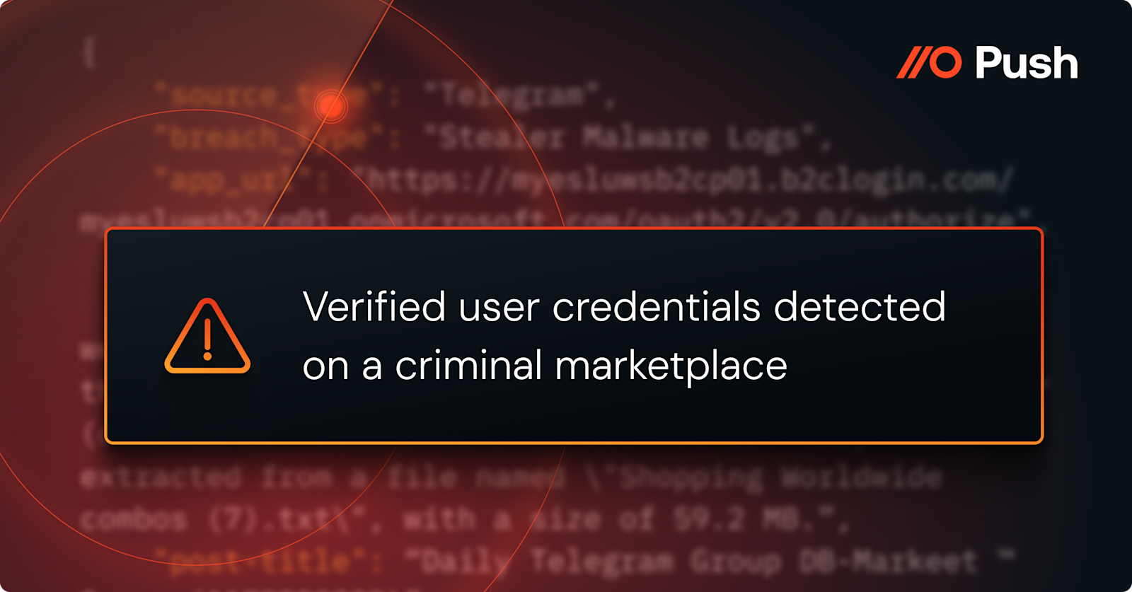 Eliminate false positives with verified stolen credential detections using Push