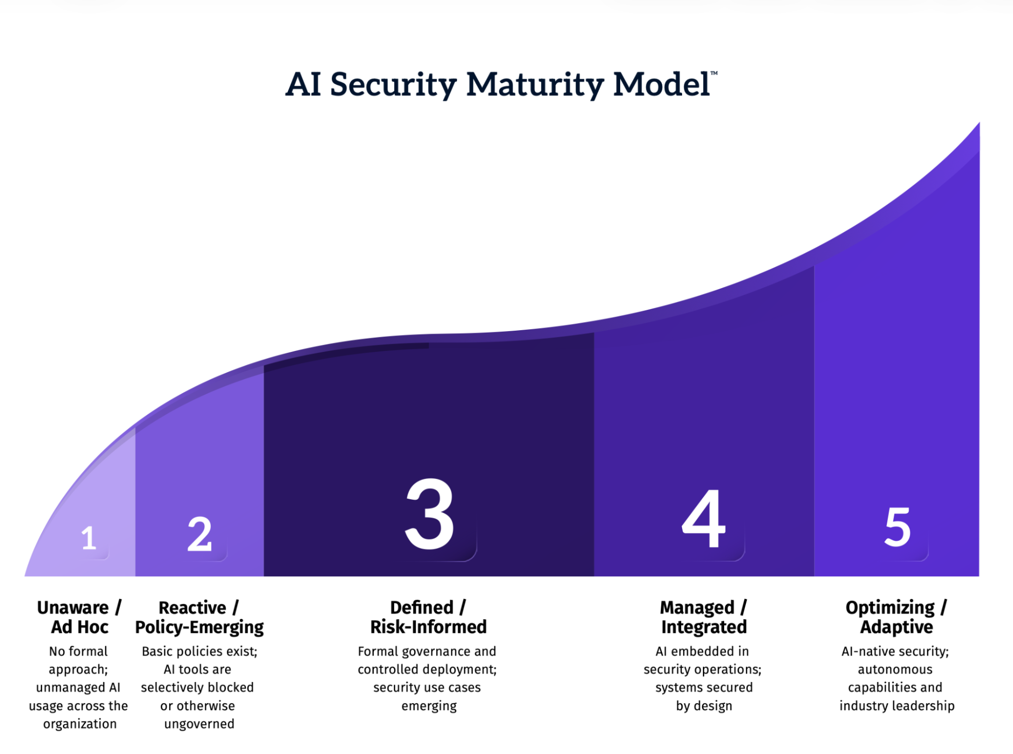 SANS AI Security Maturity Model. Credit: SANS Institute