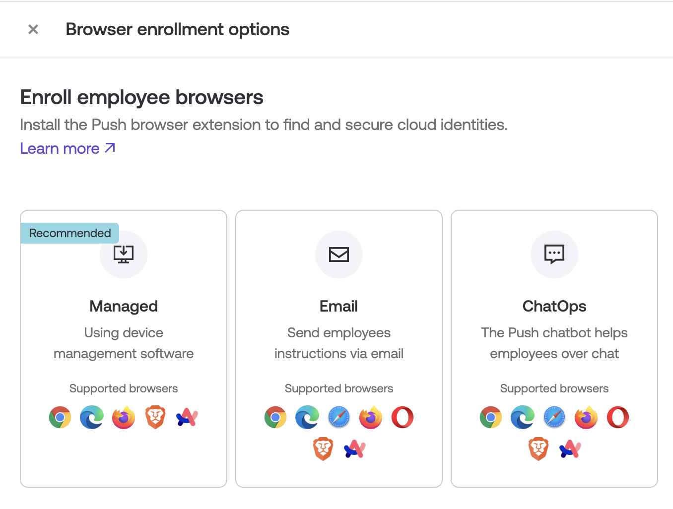 Arc browser configuration