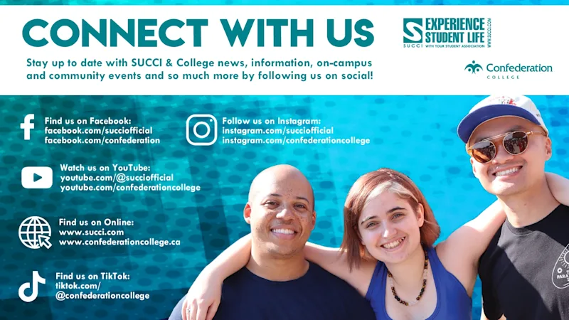 Connect With Us Monitor