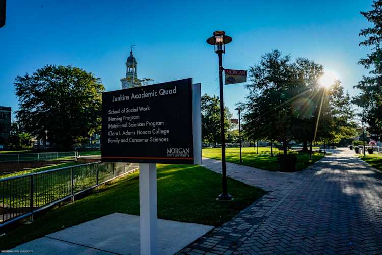 Morgan State University Jenkins Academic Quad