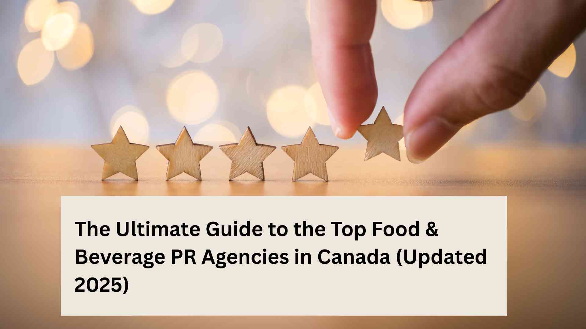 Top Food PR Agencies in Canada