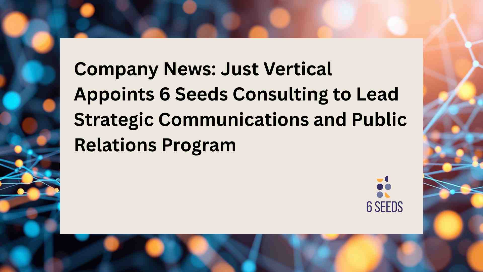 Just Vertical Press Release