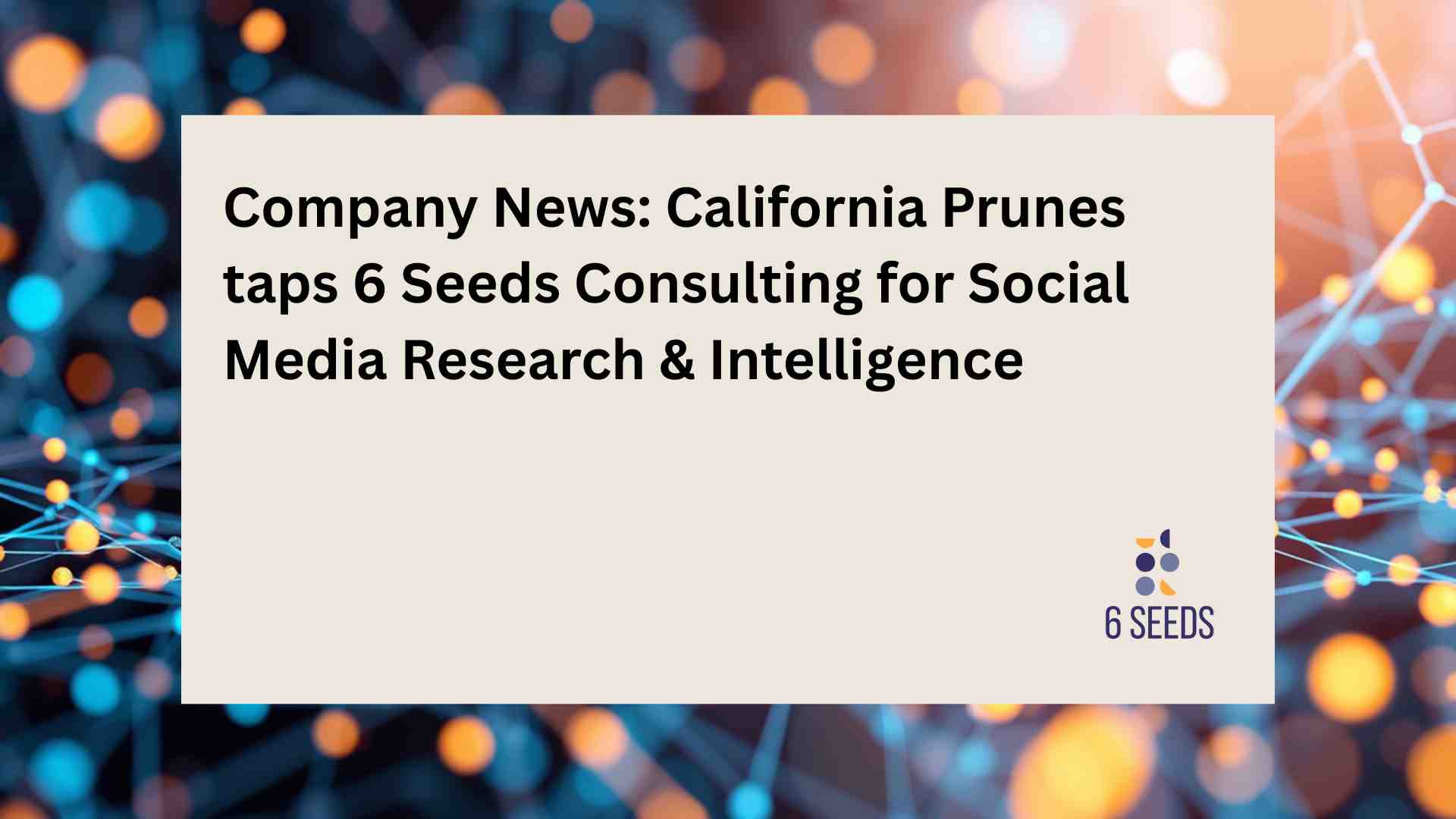 California Prunes Press Release