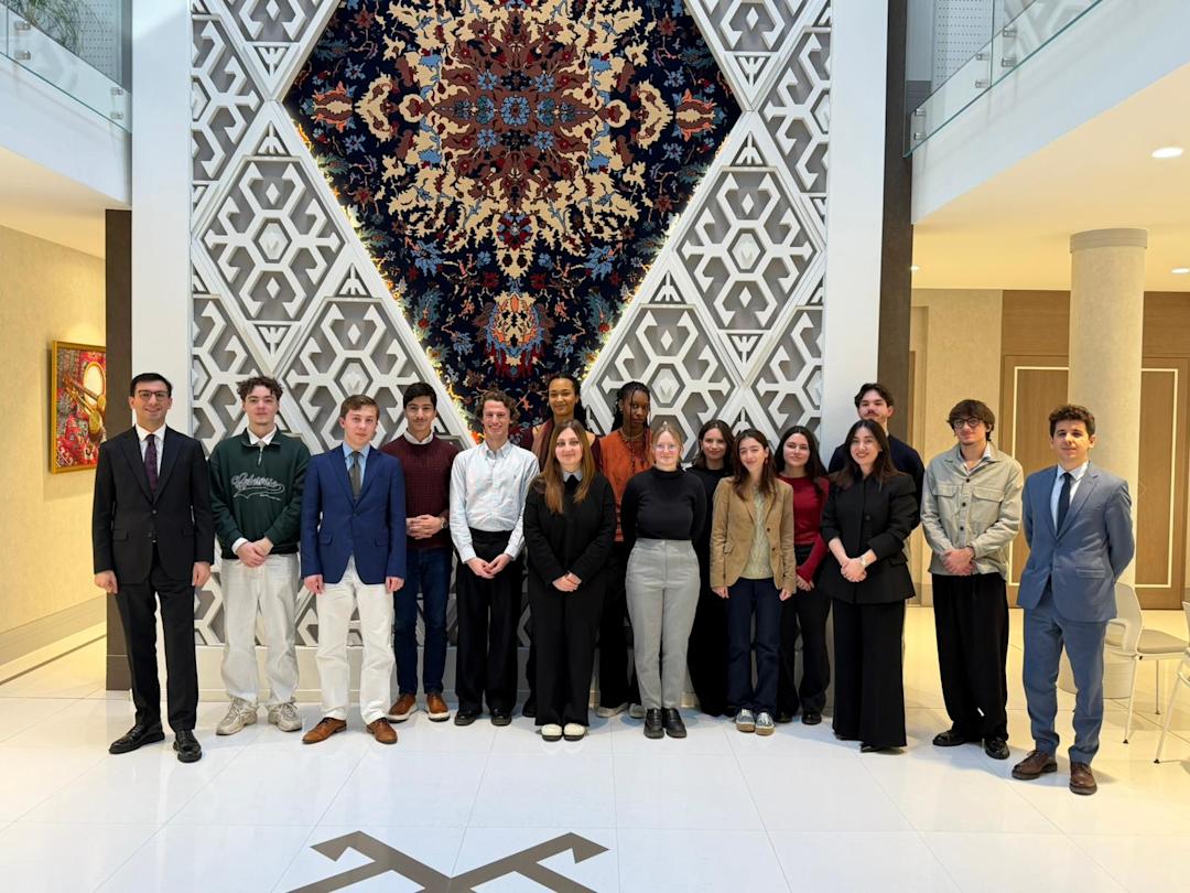 A visit to the Embassy of the Republic of Azerbaijan