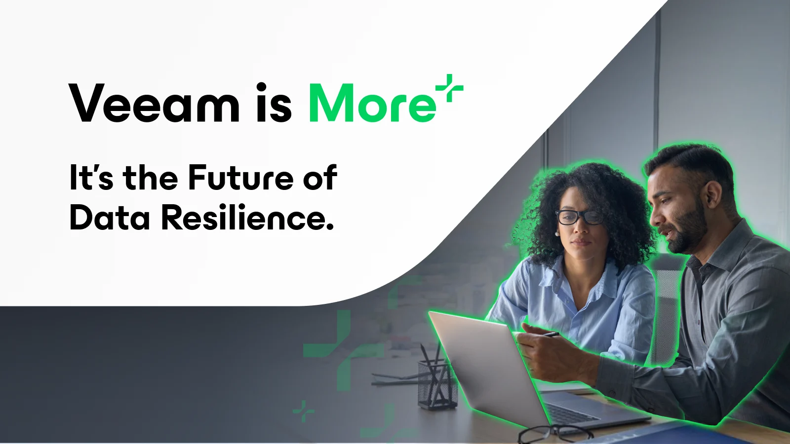 Impressie van een Veeam-evenement, waar moderne oplossingen voor backup, recovery en databeveiliging centraal staan. Veeam biedt krachtige tools voor bedrijfscontinuïteit en bescherming van fysieke, virtuele en cloudomgevingen.