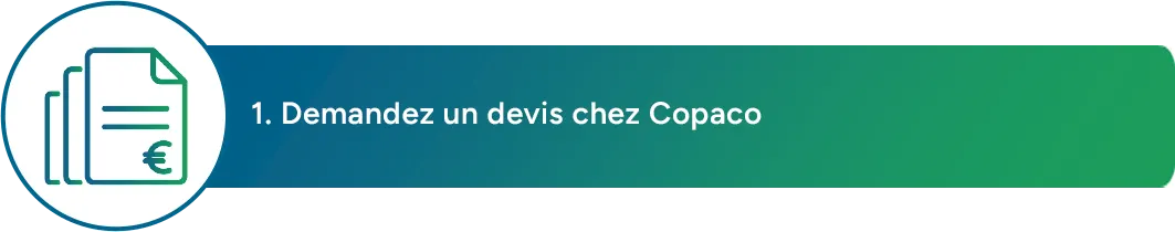 Étape 1 : Programme Copaco Lifecycle