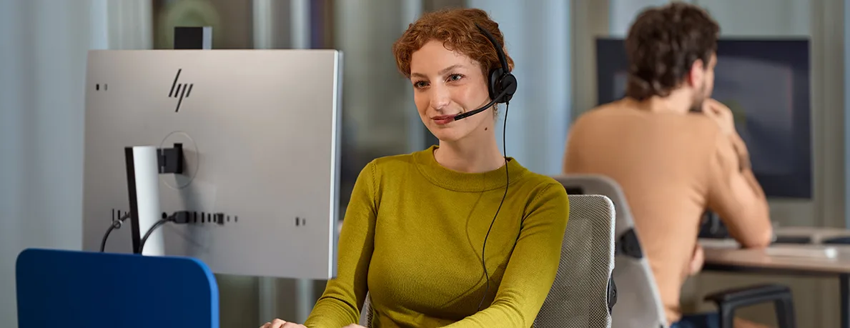 De nieuwe HP Poly Mission Headsets