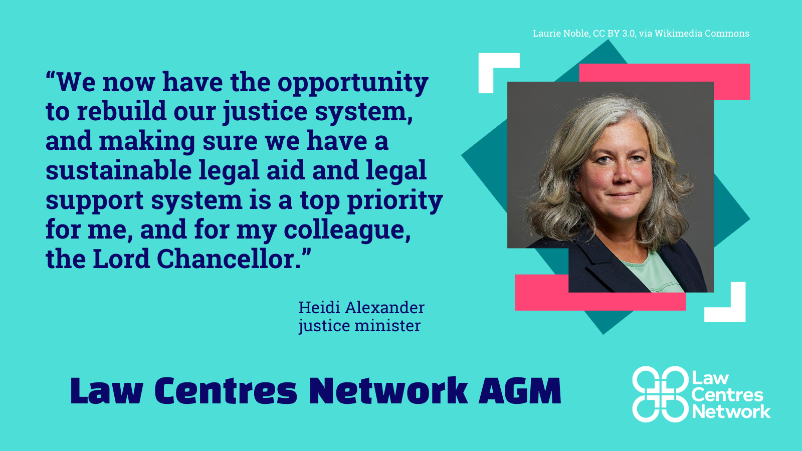 Legal aid, employment rights and a new Law Centre: the Law Centres Network AGM_image1