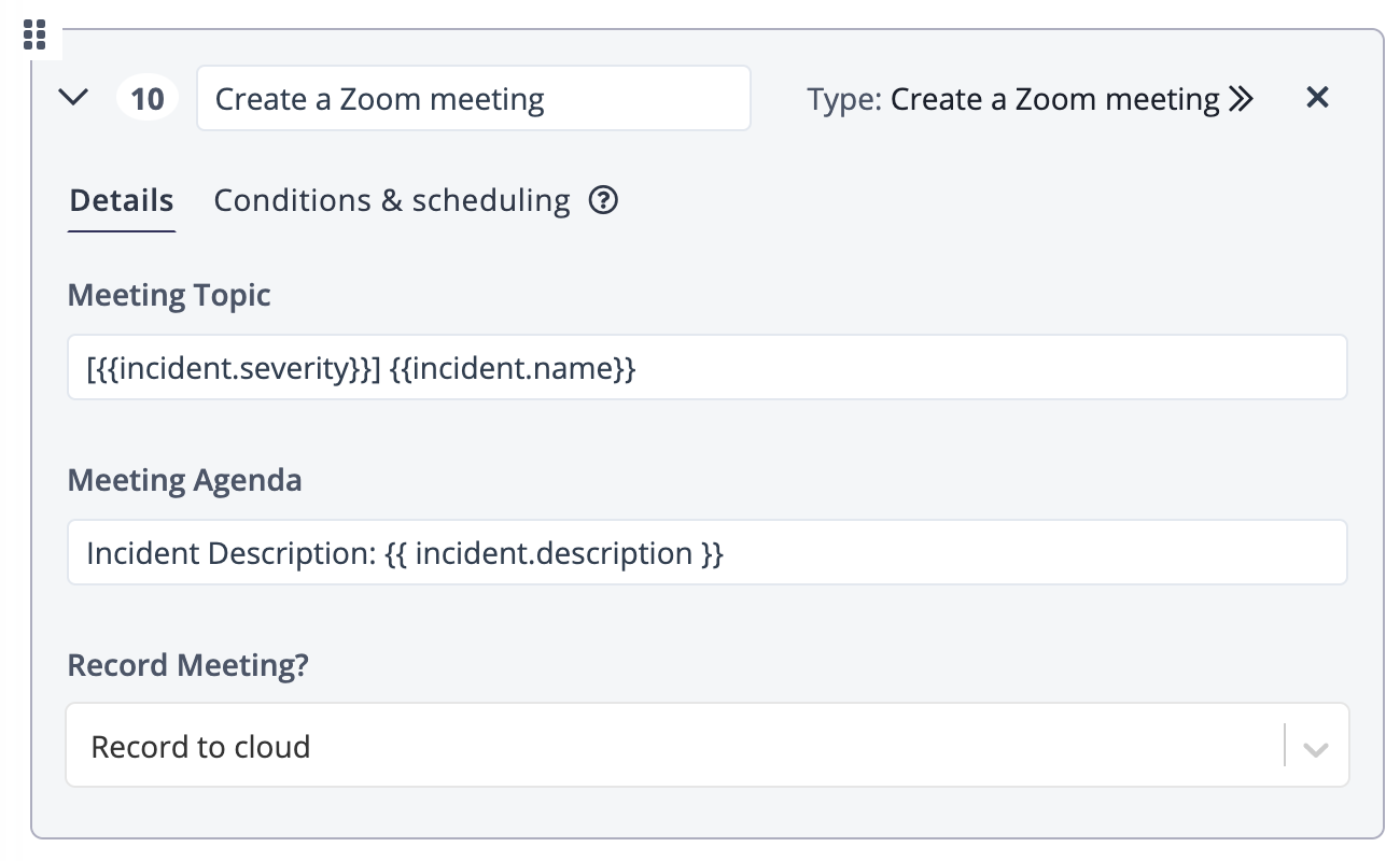 New Integration Create Zoom Incident Bridges Automatically FireHydrant