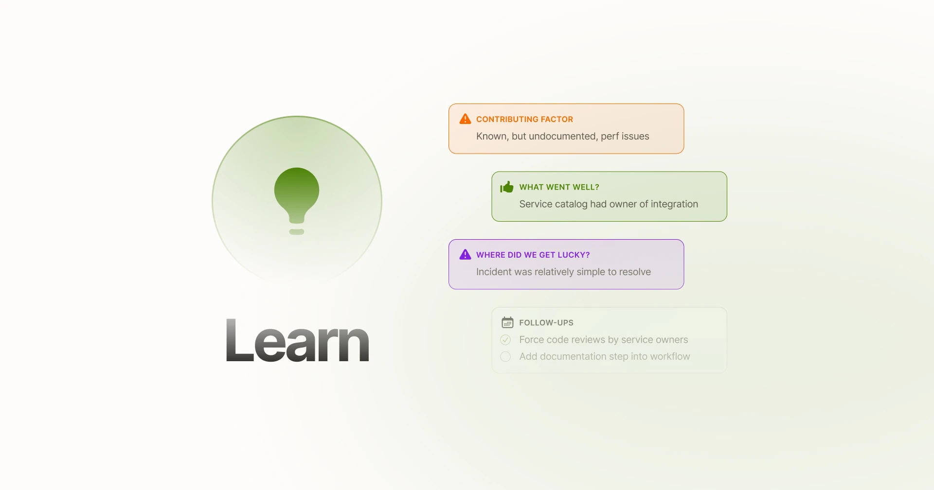 How To Take Learning From Incidents to the Next Level