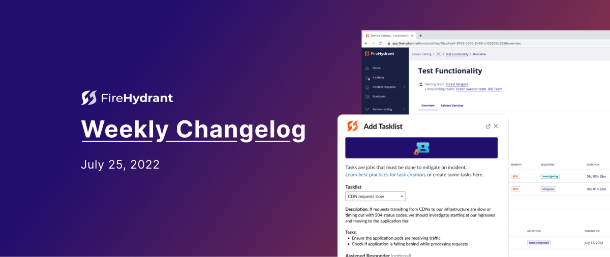 New and Improved Integrations, Easier Service Catalog, and Continued Improvements to Slack App
