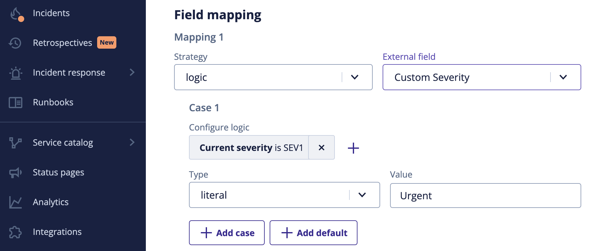 Jira custom field logic mapping example