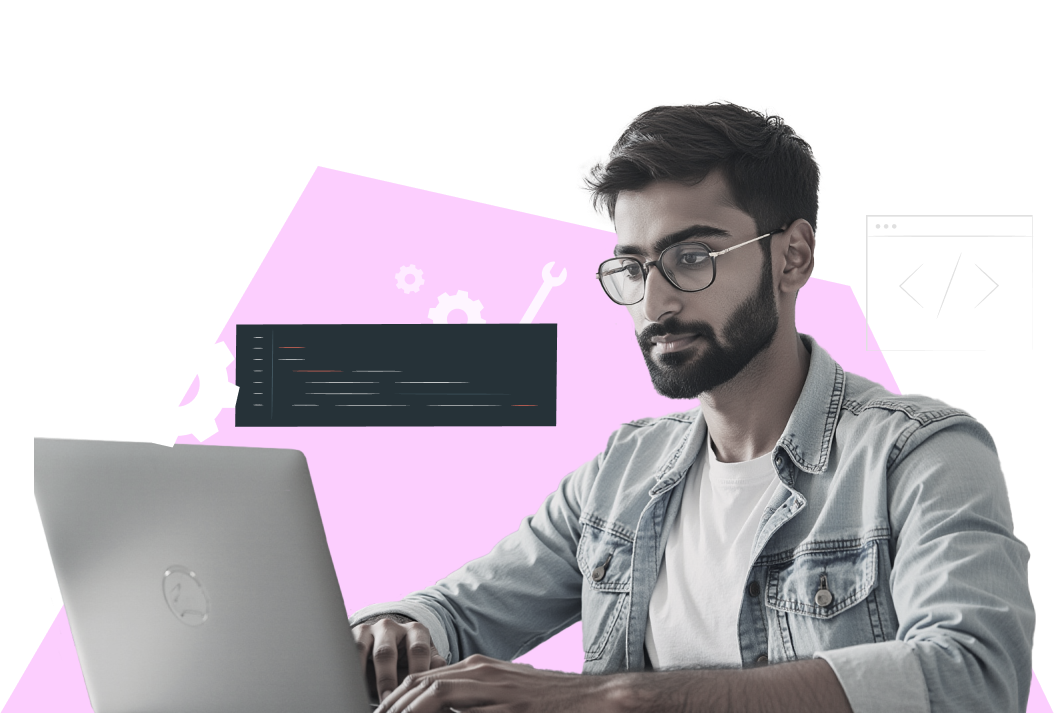 developers building scalable web applications, representing Digitup’s tailored development services for business growth
