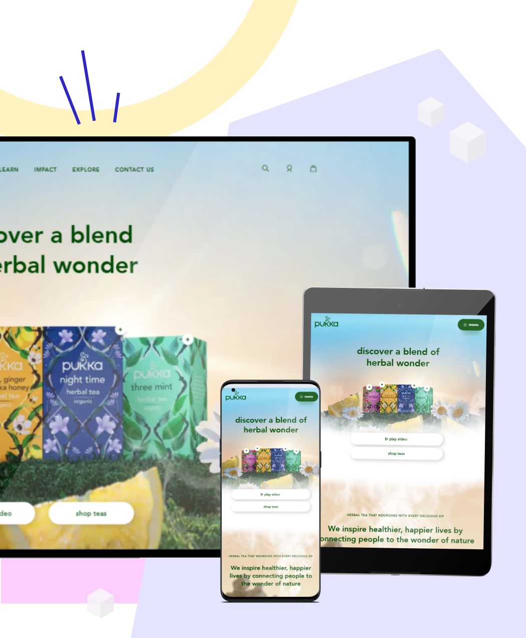 "ビジネス成長のチャートと、あらゆるデバイス・プラットフォームに対応する適応型デジタルツール "