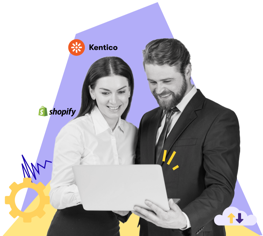 Digitup banner showcasing CMS solutions