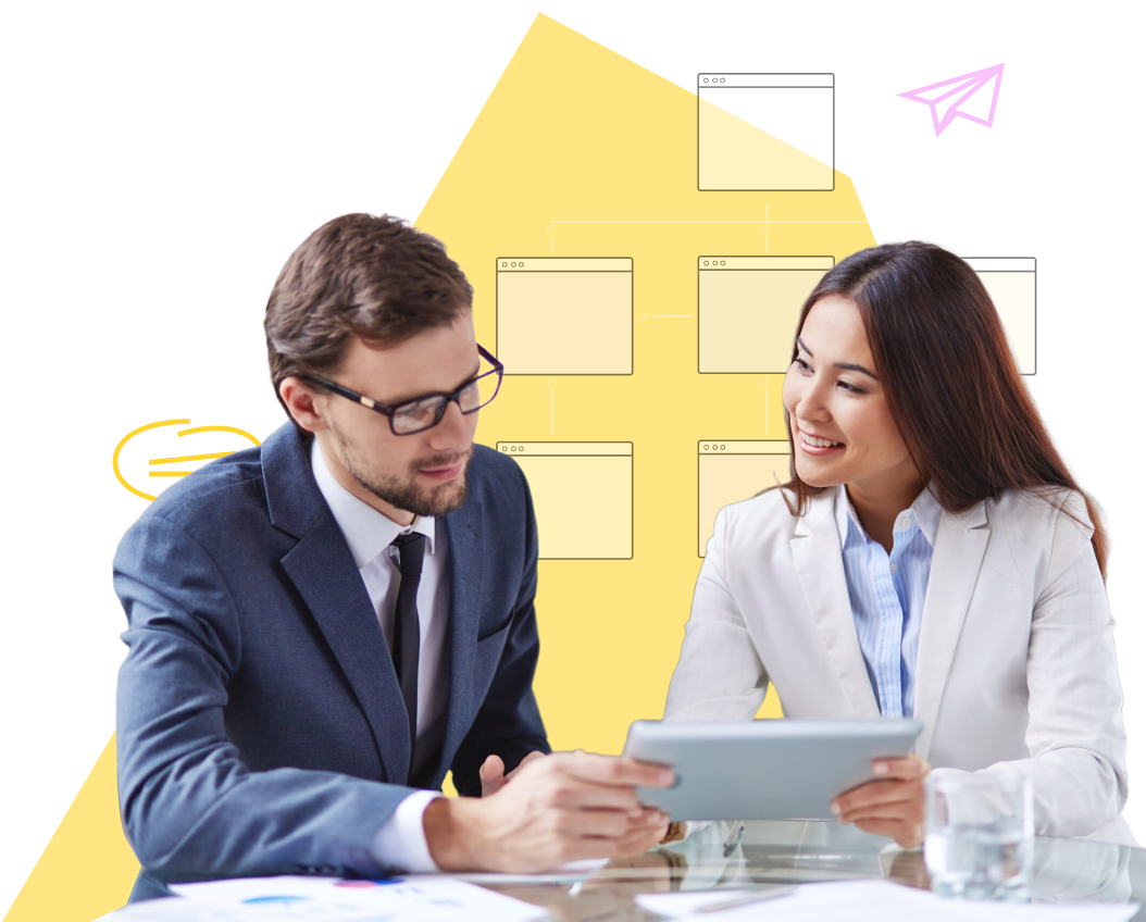 website architecture strategy with modular design elements