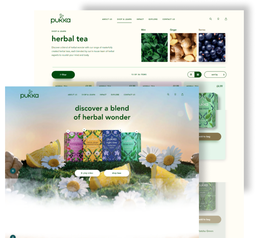 Intuitive user experience through structured content and visual design