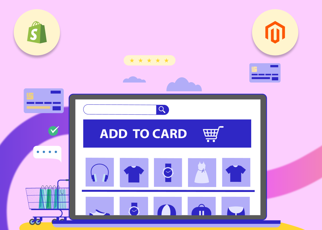 Shopify と Magento：あなたのビジネスに最適なプラットフォームの選び方 – サムネイル画像