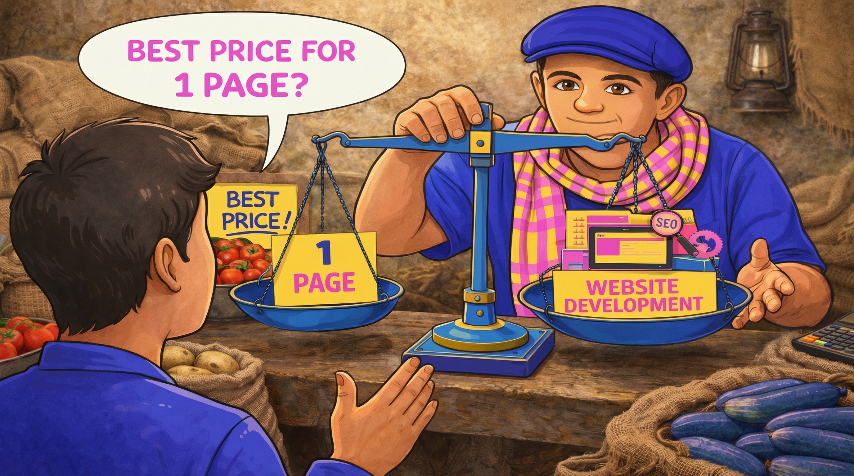 Startup website development ask