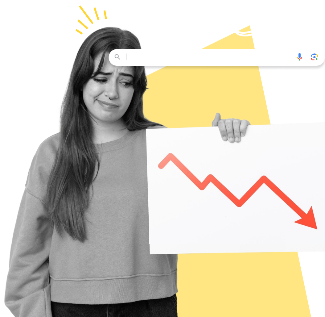 poor website ranking and the need for SEO improvement