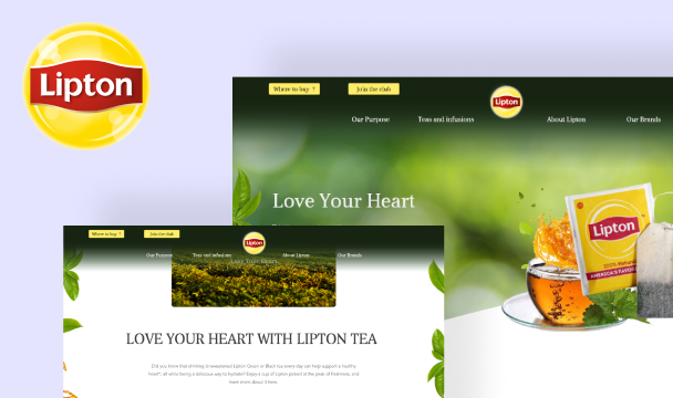 リプトンティーのグローバル移行がデジタルコマースのパフォーマンスを変革する