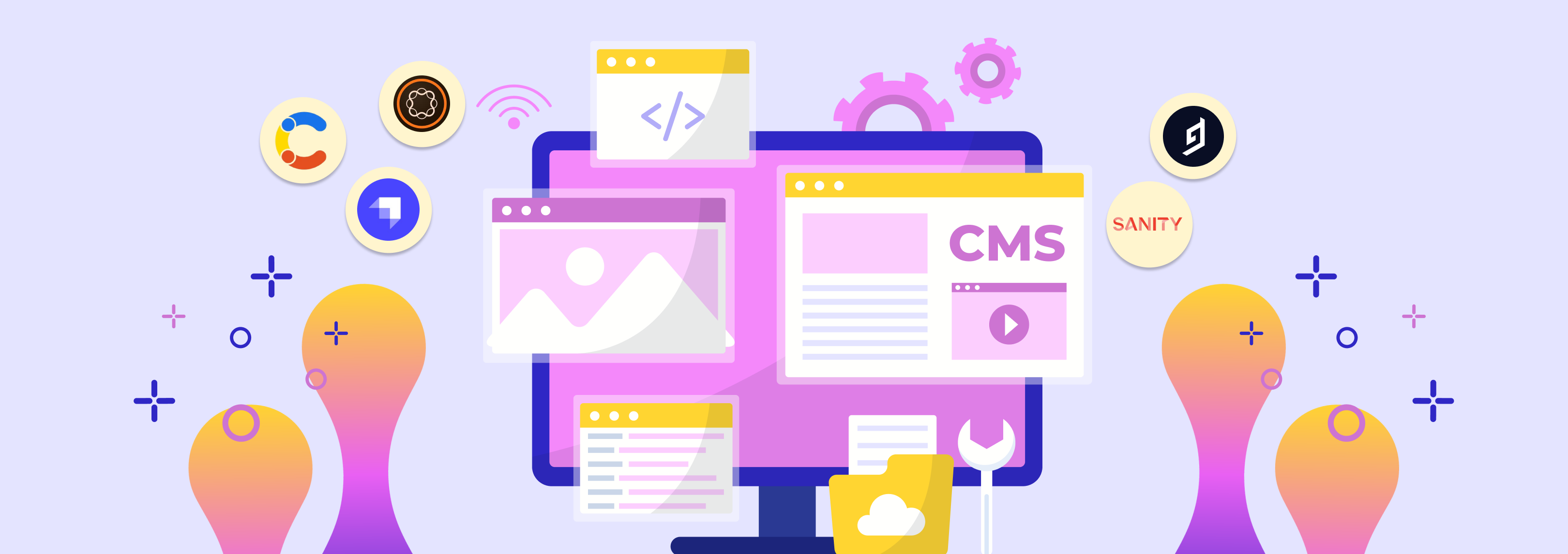 AI機能を備えた最適なヘッドレスCMSプラットフォーム（バナー）