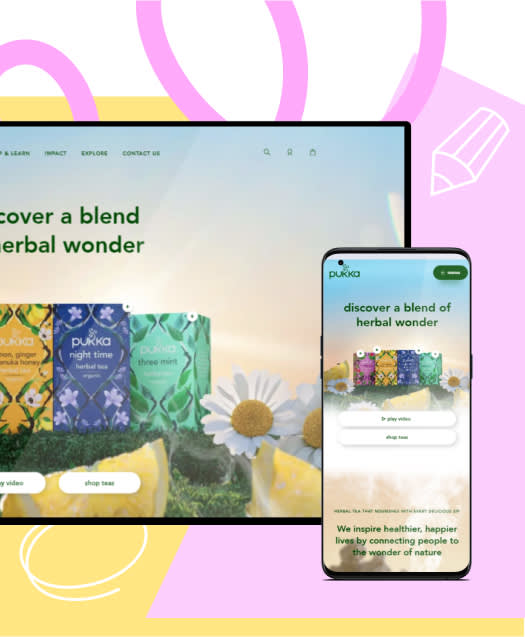 Cross-platform UI with engaging design and analytics insights