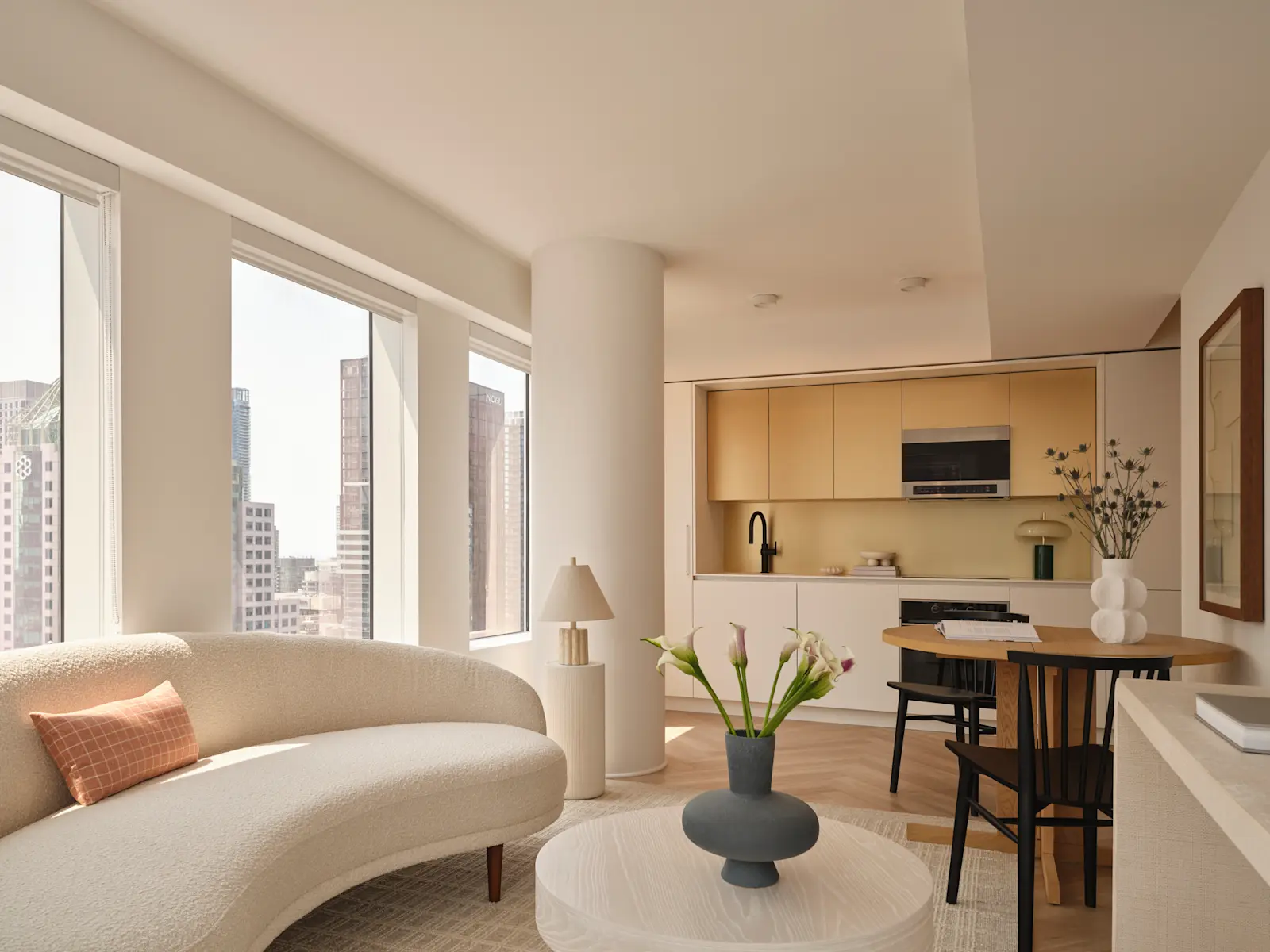 1 Bedroom, Kitchen and Living Room