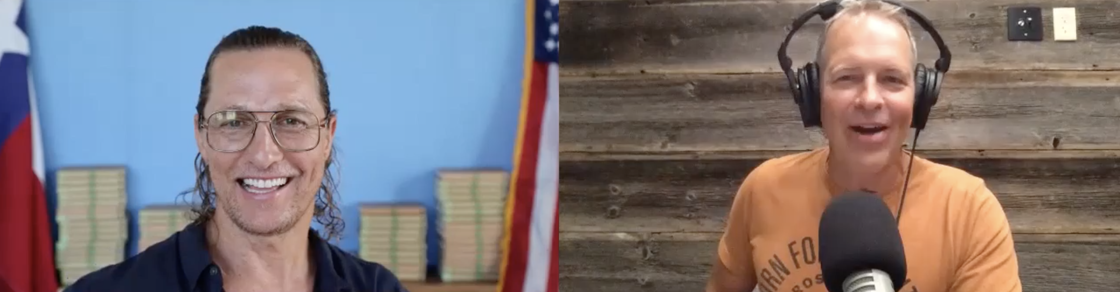 Matthew McConaughey on the Aggressive Life Podcast with Brian Tome