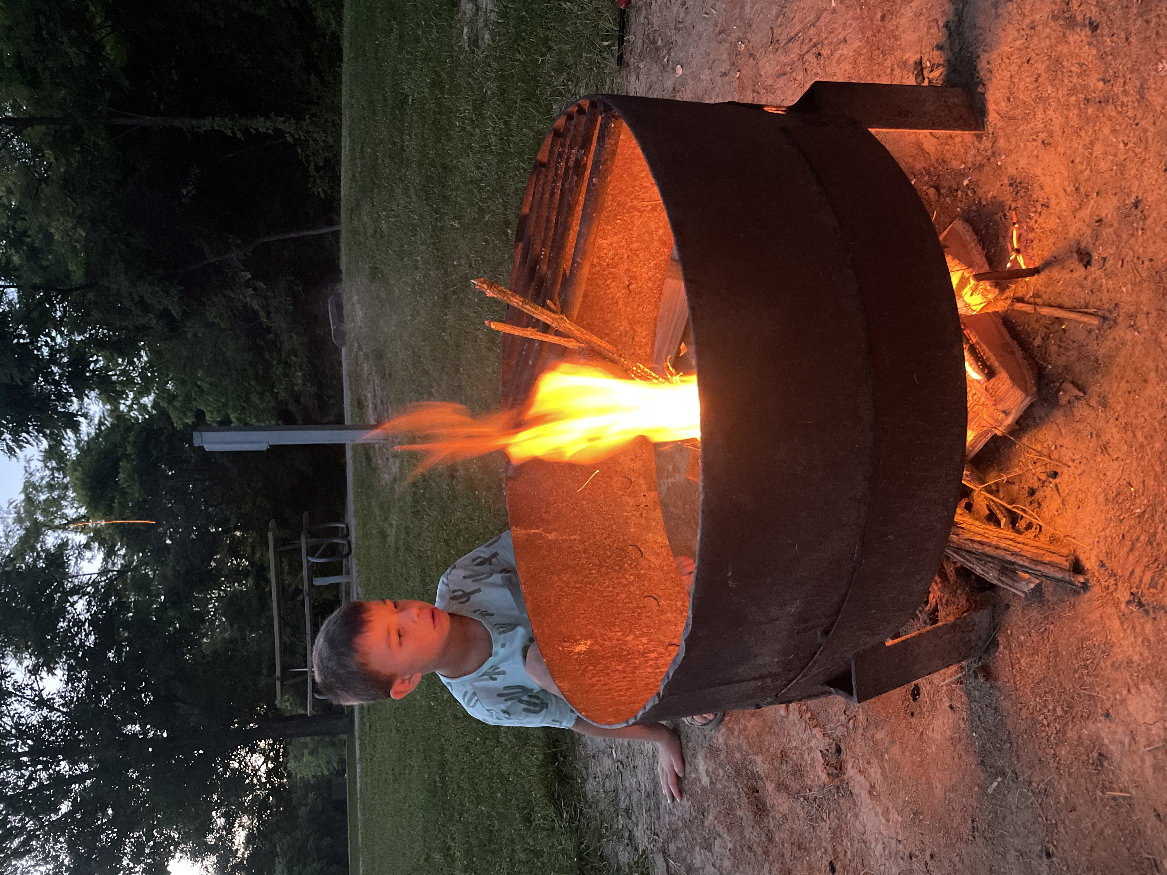 Camping with my son!