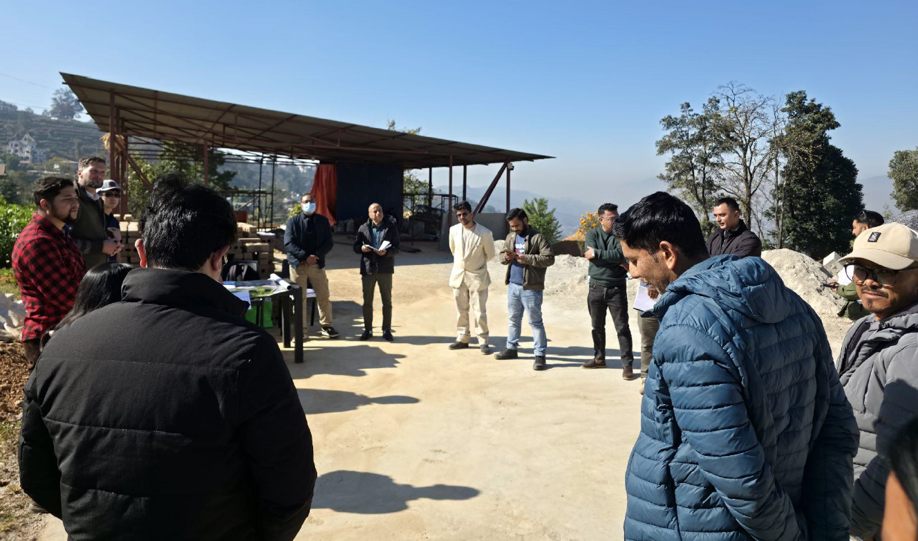 Groundbreaking in Nepal