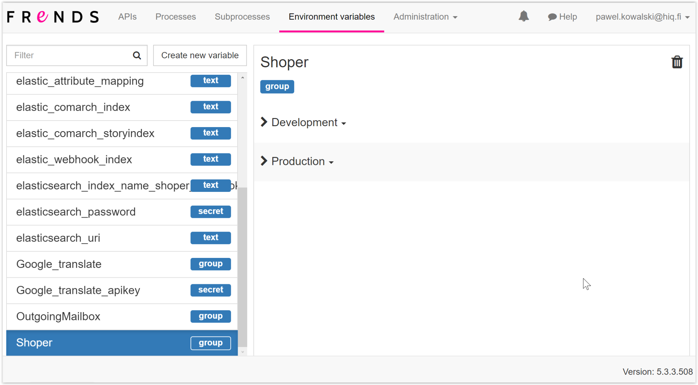 changing variables