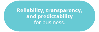 FRENDS-reliability-transparency-predictability-for-business