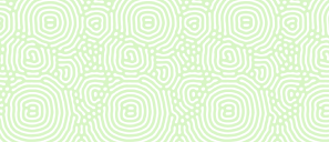 green swirled pattern with white detailing