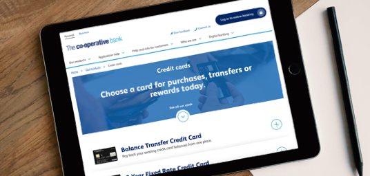 The Co-operative Bank website 