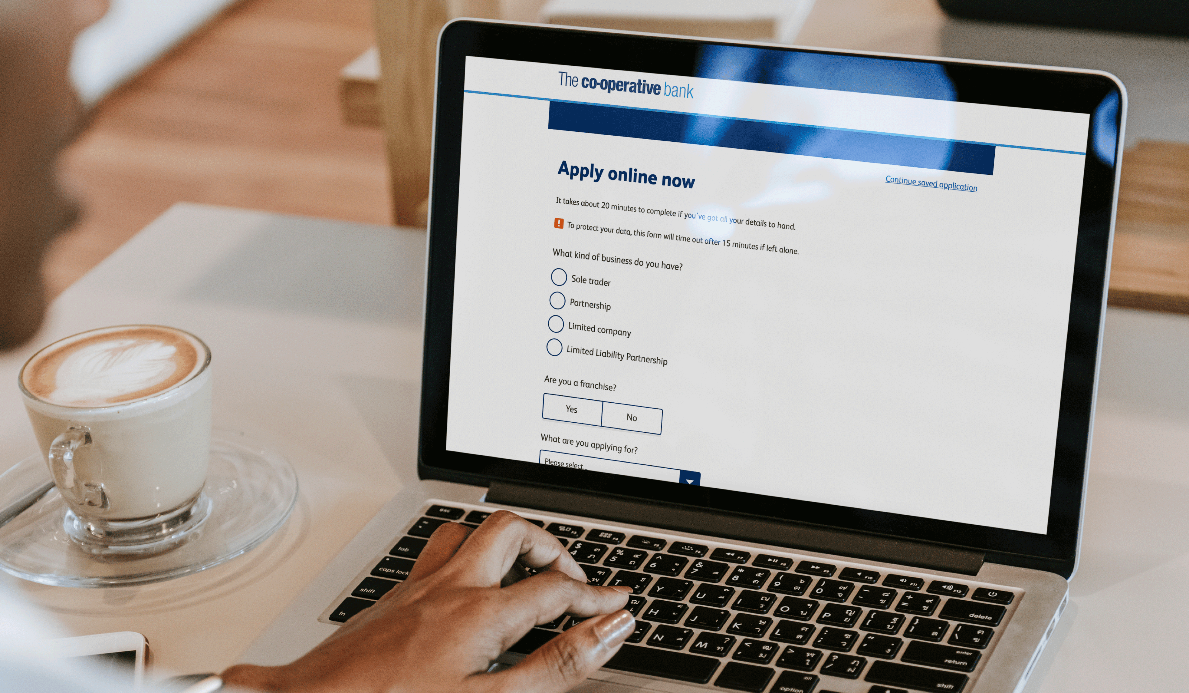 coop bank business current account form