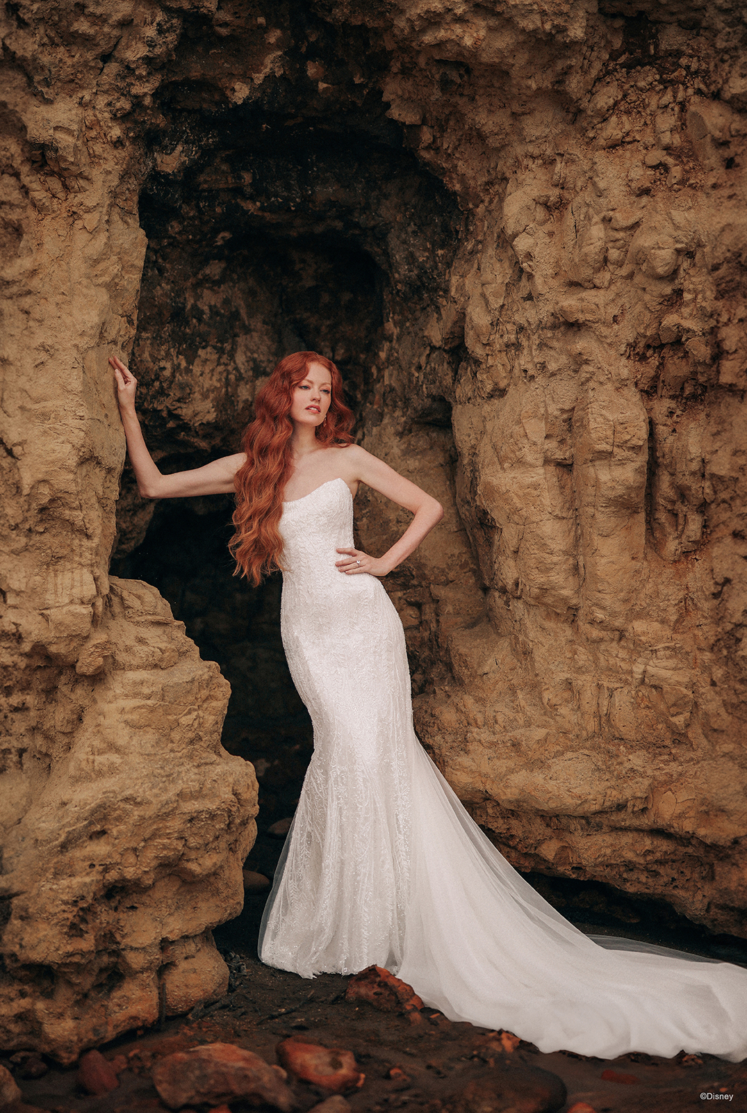 Disney ariel 2024 wedding dress