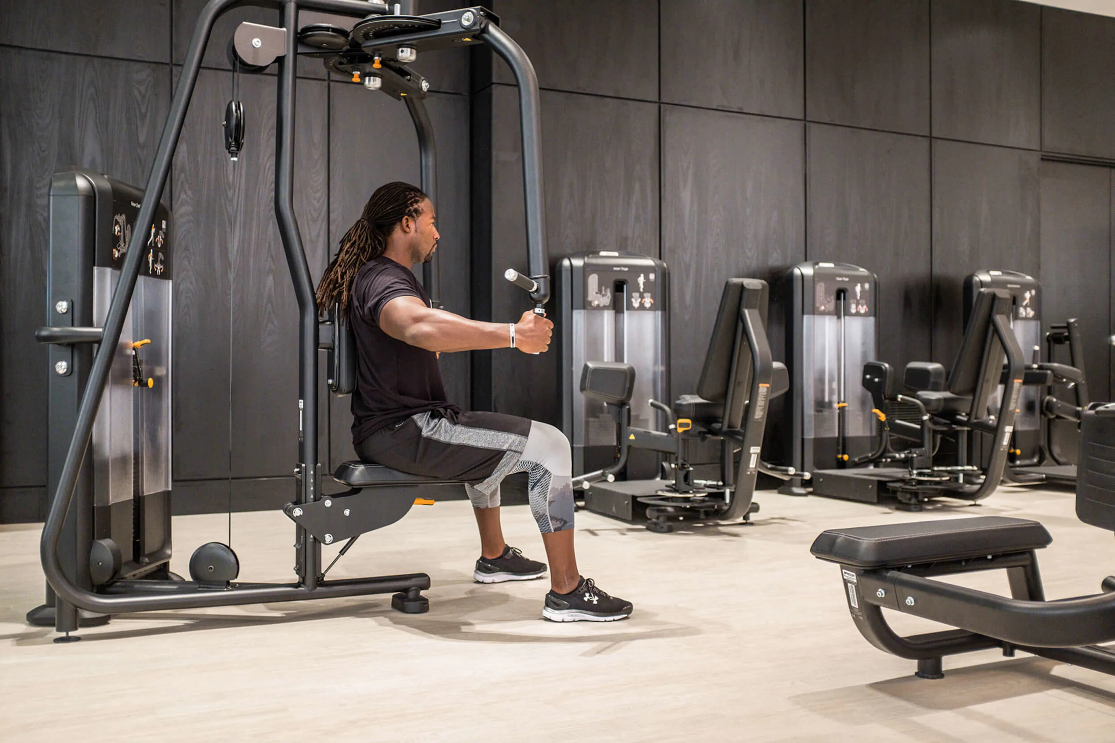 Man exercising