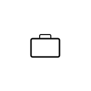Icon of a briefcase