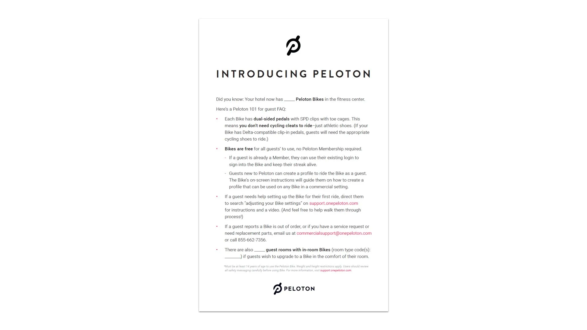 Peloton 101 document preview 