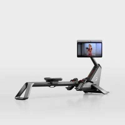 The Peloton Row+ Pro on a white background.