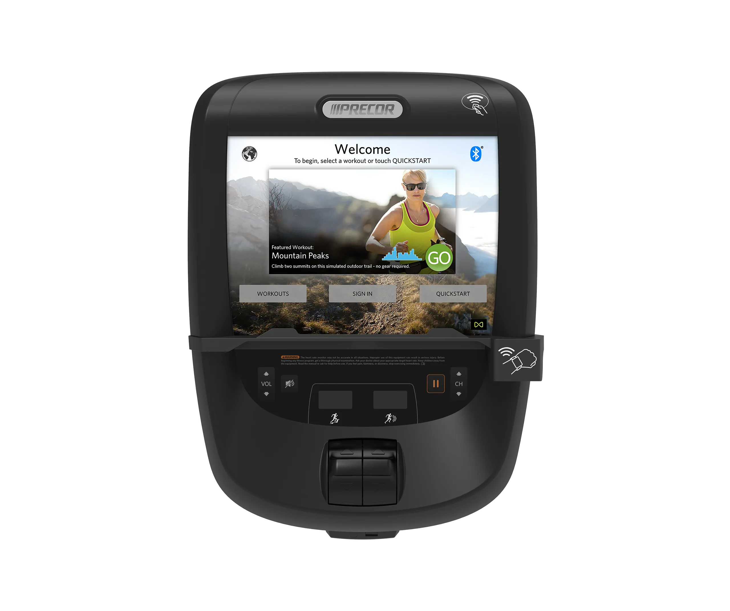 Networked Fitness visual nav image