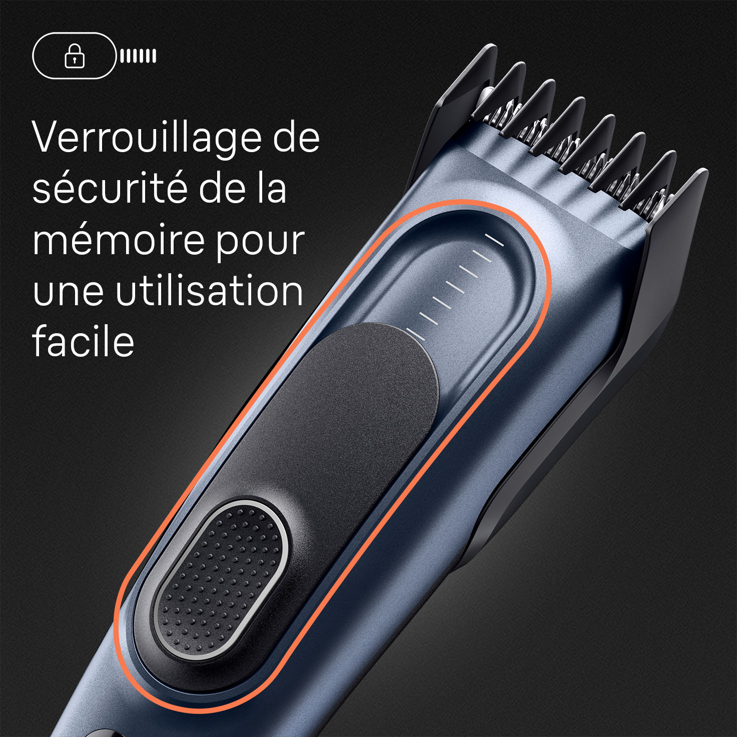 Suttik Tondeuse à cheveux pour homme, ensemble professionnel et ton