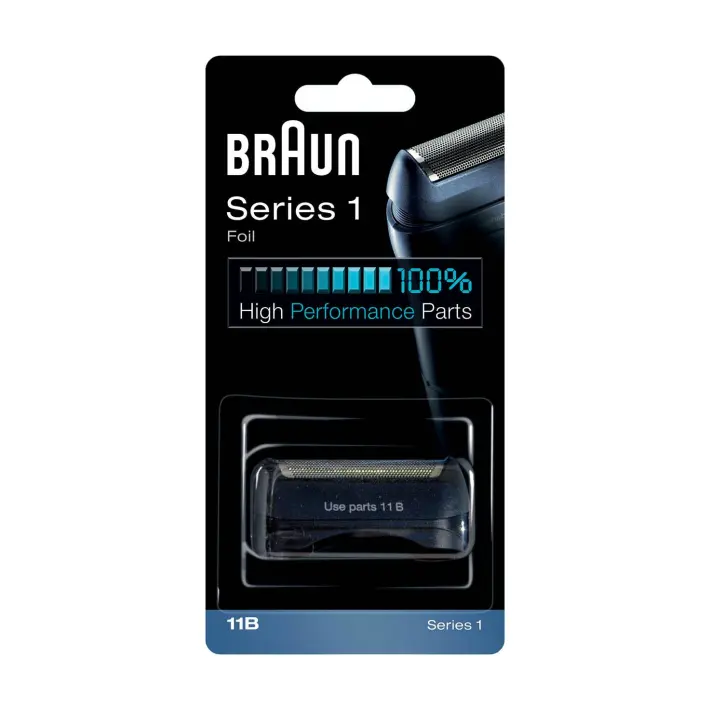 Braun Pièce De Rechange 11B Noire Pour Rasoir - Compatible avec les rasoirs Series 1