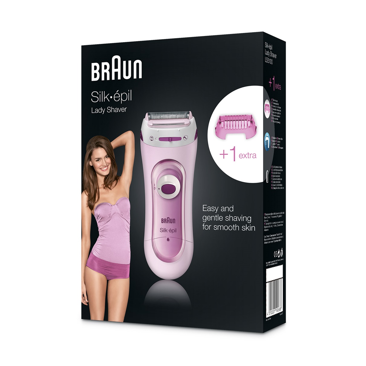 Silképil lady shaver 5100 Braun BE